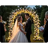 Садова арка опора для троянд квітів Пергола 240 см + анкера Plonos 499001 Польща, фото 4