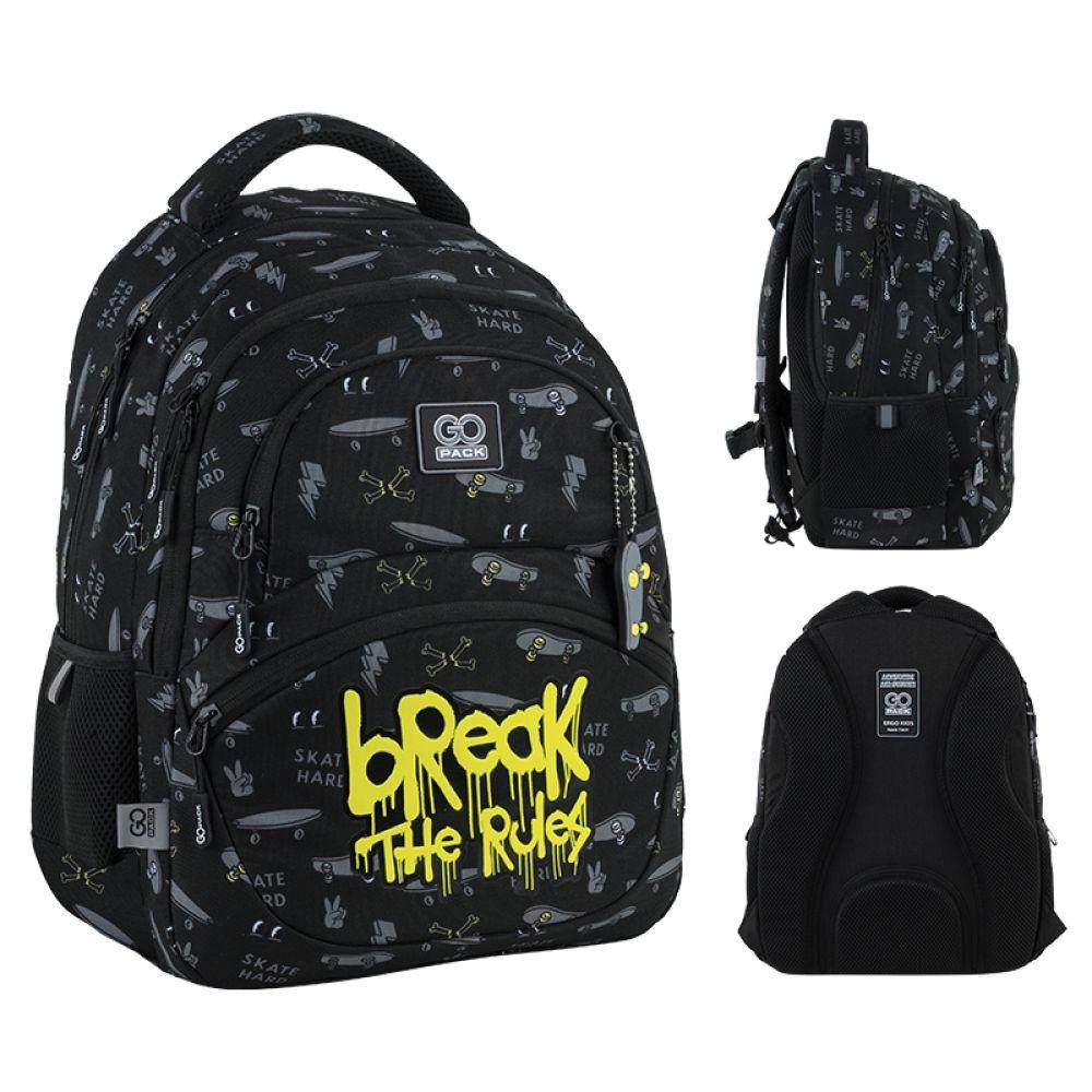 Рюкзак шкільний GoPack 175M-6 Break The Rules