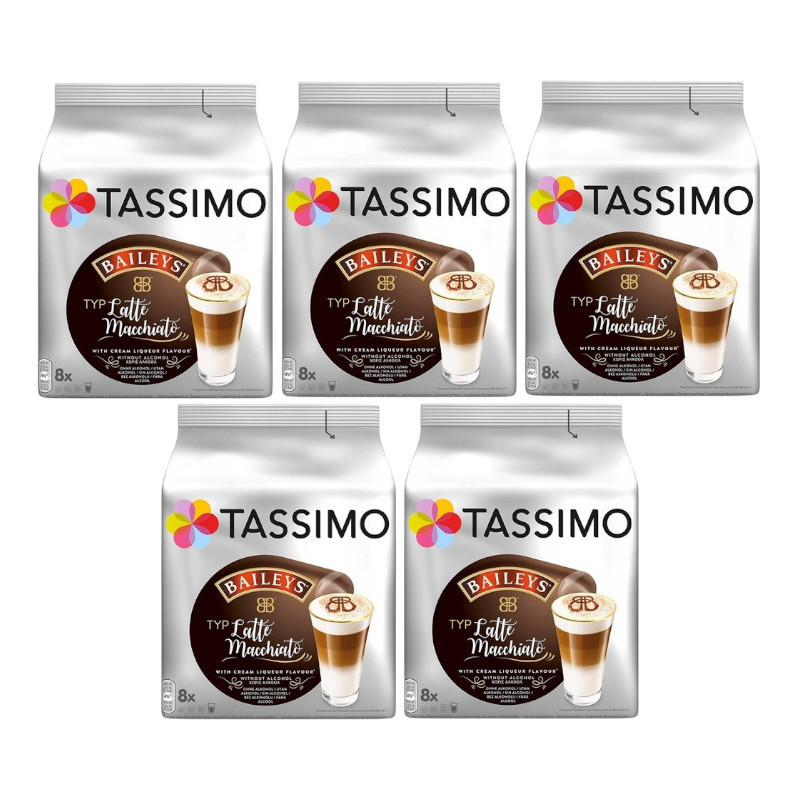 Набір кави в капсулах Tassimo Baileys Latte Macchiato – 80 капсул, фото 1