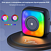 Портативний термопринтер для друку зі смартфона без чорнила з RGB підсвічуванням C31-B чорний, фото 8