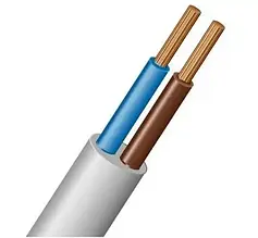 Мідний дріт ПВС 2*0,75 Одеса Каблекс круглий (кратно 5 м)