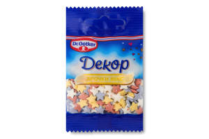 Посипка цукрова Dr.Oetker Зірочки мікс декоративна10гр