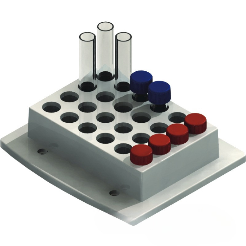 Змінний блок F (24 пробірки діаметром 1,2 см) для термошейкера MS-100 (Block F)
