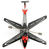 Іграшковий гелікоптер на радіокеруванні Syma S5H (Червоний), фото 3