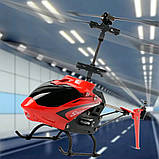 Іграшковий гелікоптер на радіокеруванні Syma S5H (Червоний), фото 7