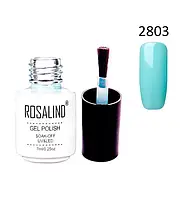 Гель-лак для нігтів манікюру 7мл Розалінда шелак 2803 лазурний