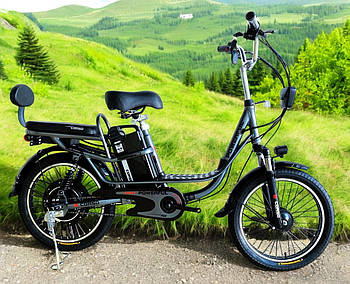 Електровелосипед Corso "Powerfull" 20'' дюймів 500W (48V13Ah) Блакитний