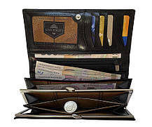 Портмоне шкіряне Italico 1122 -18.5 Tony Perotti Чорний, фото 5