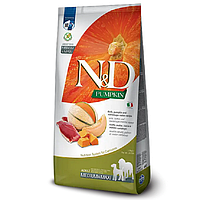Сухий беззерновий корм Farmina N&D Pumpkin Duck&Cantaloupe Adult для собак середніх та великих порід 12 кг