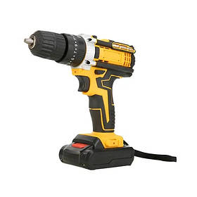 Шуруповерт-дриль акумуляторний RIAS ST-48 48V 2xАКБ у кейсі Yellow (3_06212)