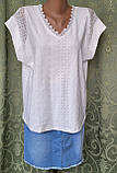 Блузка літня, жіноча, трикотажна 48 р, фото 9