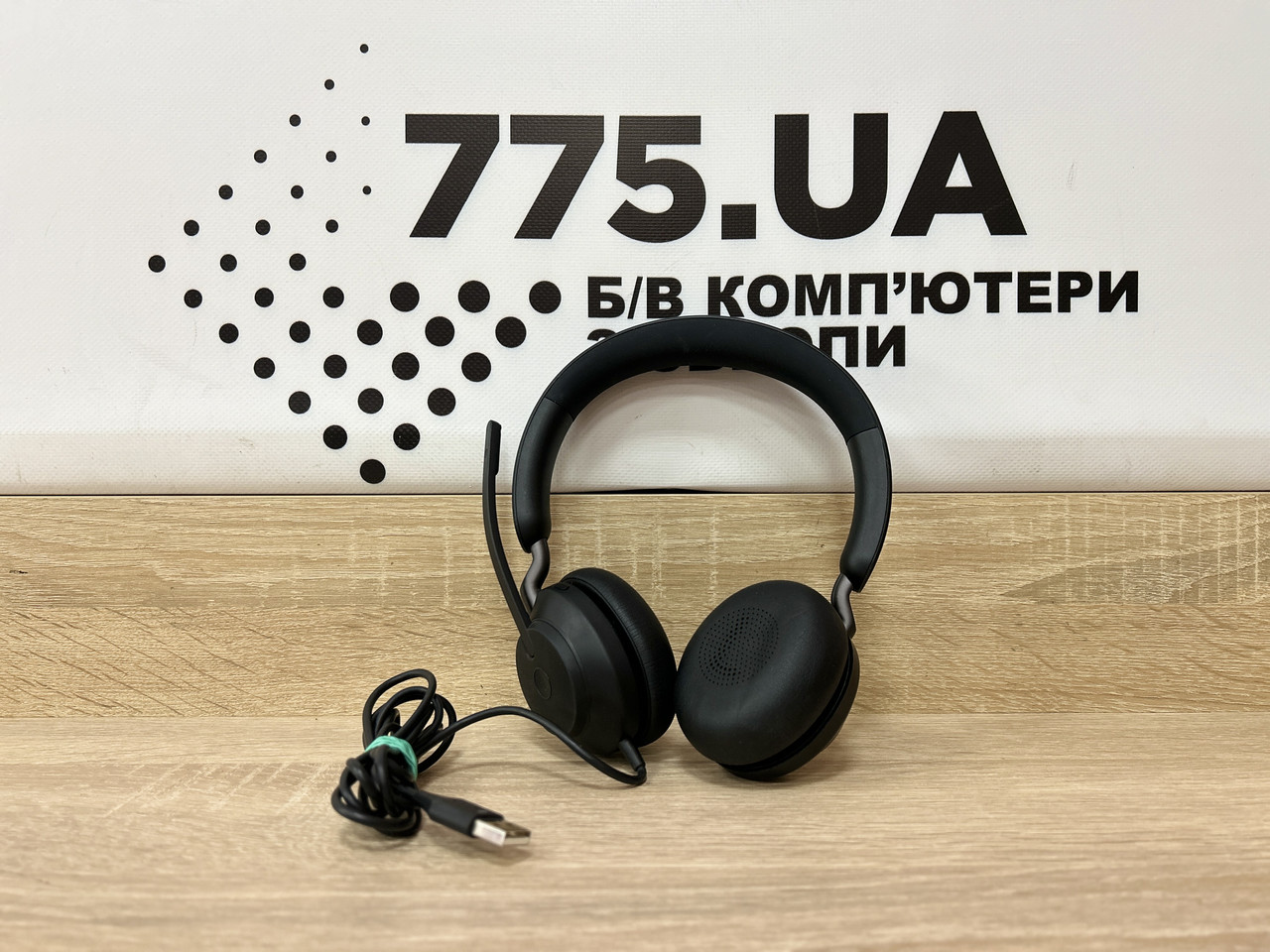 Професійна USB гарнітура Jabra Evolve2 40 Stereo Екошкіра