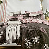 Постільна білизна Двоспальний комплект з простирадлом на гумці 160*200+20см, постільна білизна з фланелі розмір двоспальний, фото 2