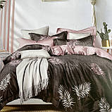 Постільна білизна Сімейний комплект з простирадлом на гумці з фланелі два підодіяльника, фото 4