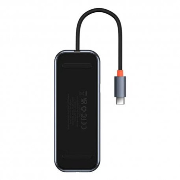 Хаб — мультипортовий адаптер Baseus AcmeJoy 6-Port Type-C HUB (Type-C to HDMI + 2xUSB3.0 + USB2.0 + Type-C )