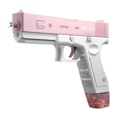 Іграшковий водяний пістолет Water Gun Glock USB  Pink