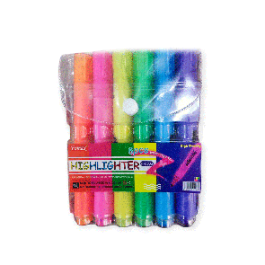 Маркери текстові Fomax 6300 текстовиділювач упаковка 6 шт маркери для виділення тексту