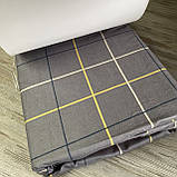 Полуторна (півтораспальна)150х220- підодіяльник, фланелева постільна білизна, простирадло з резинкою по колу, фото 4