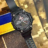 Patriot 001RDZSU ЗСУ Чорні з червоним + Коробка., фото 3