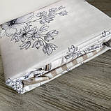 Полуторна (півтораспальна)150х220 підодіяльник, фланелева постільна білизна, простирадло з резинкою по колу, фото 4