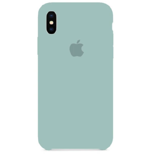 Чохол SIlicone Case для iPhone XS Max protective matte cover turquoise