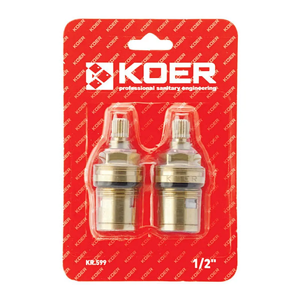 Кран букси Koer KR.599 комплект кераміка MF-1/2", фото 1