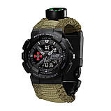Patriot 005BKSU ЗСУ Чорні Паракордовий ремінець Army Green + Коробка, фото 7