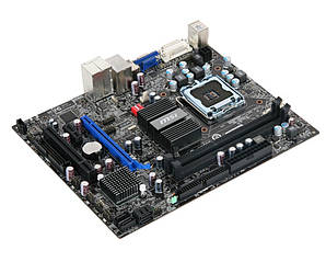 Материнська плата s775 Intel G41 GM 2*DDR3 MSI G41M-P25 mATX б/в