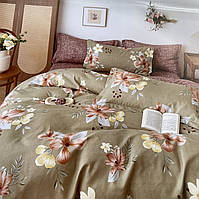 Полуторна (півтораспальна)150х220- підодіяльник, фланелева постільна білизна, простирадло з резинкою по колу