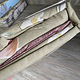 Полуторна (півтораспальна)150х220- підодіяльник, фланелева постільна білизна, простирадло з резинкою по колу, фото 2