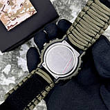 Patriot 005CMGRSU ЗСУ Зелений камуфляж Паракордовий ремінець Army Green + Коробка., фото 6