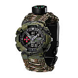 Patriot 005CMGRSU ЗСУ Зелений камуфляж Паракордовий ремінець Camo Green + Коробка., фото 7