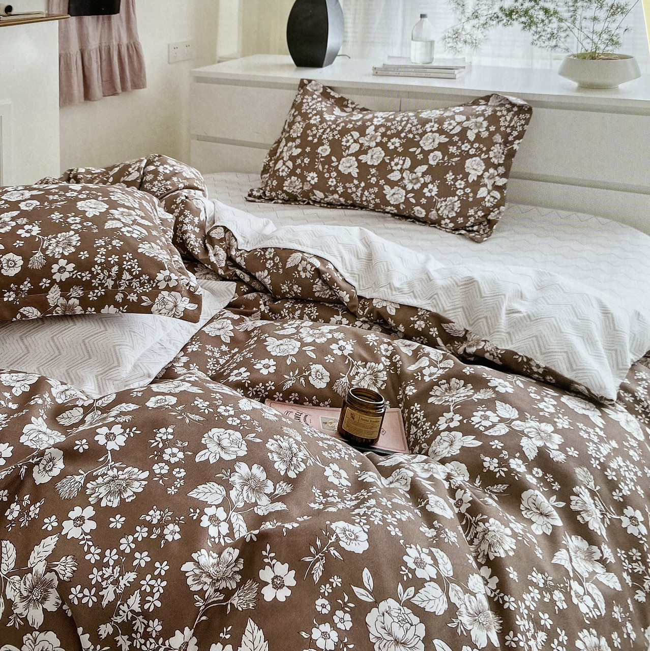 Полуторна (півтораспальна)150х220- підодіяльник, фланелева постільна білизна, простирадло з резинкою по колу, фото 1