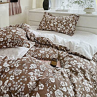 Полуторна (півтораспальна)150х220- підодіяльник, фланелева постільна білизна, простирадло з резинкою по колу