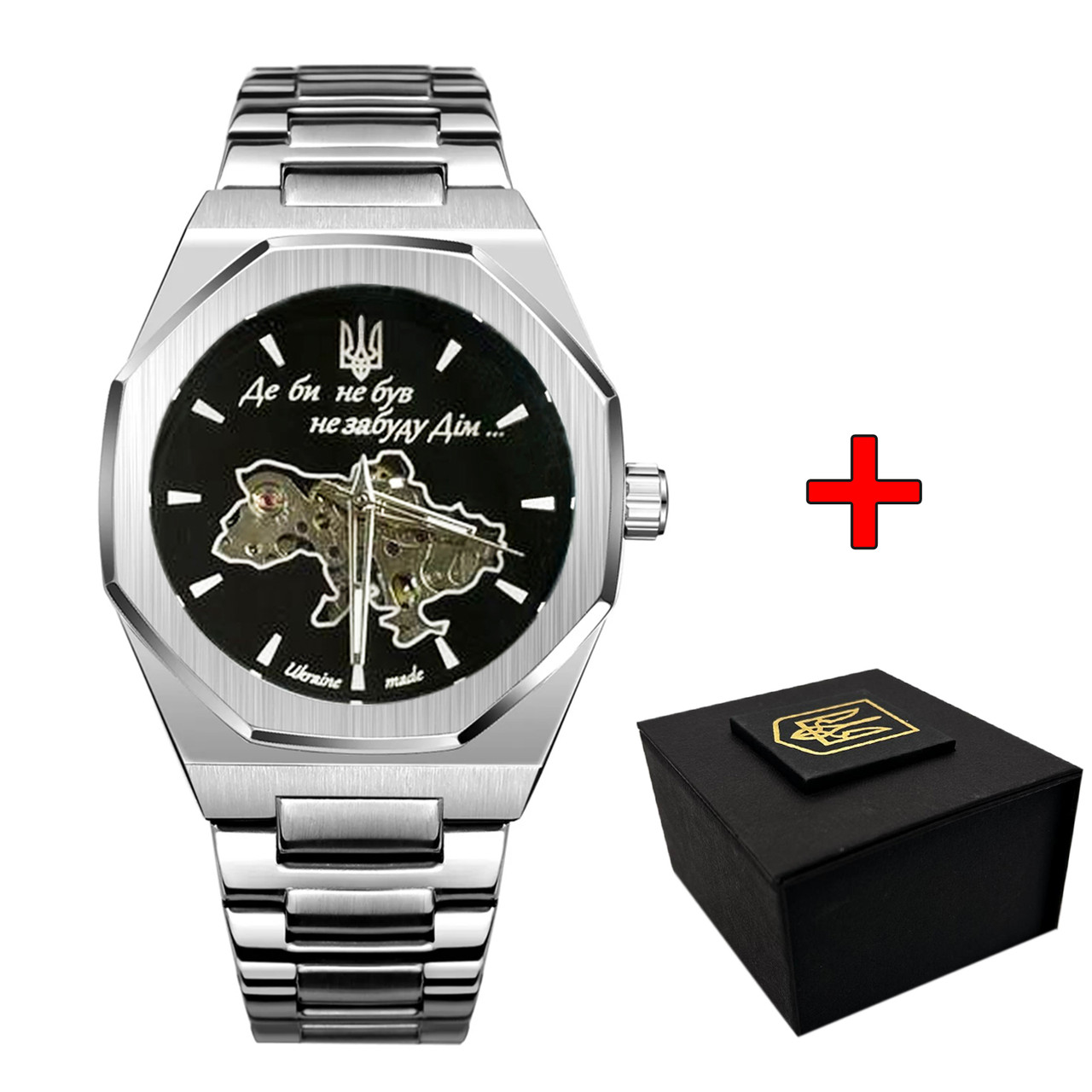 Patriot Octagon Де би не був Silver-Black, фото 1