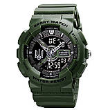 Patriot 005 Тризуб срібло Army Green + Коробка, фото 6