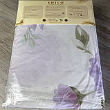 Полуторна (півтораспальна)150х220- підодіяльник, фланелева постільна білизна, простирадло з резинкою по колу, фото 3