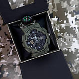 Patriot 005 Тризуб золото Army Green Паракордовий ремінець Camo Green + Коробка., фото 5