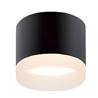 Світильник накладний BIOM SP-G08R під лампу GX53, чорний, точковий, циліндр