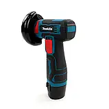 Акумуляторна болгарка Makita GWS-12BC (18V, 2AH) АКБ УШМ Макіта, фото 3