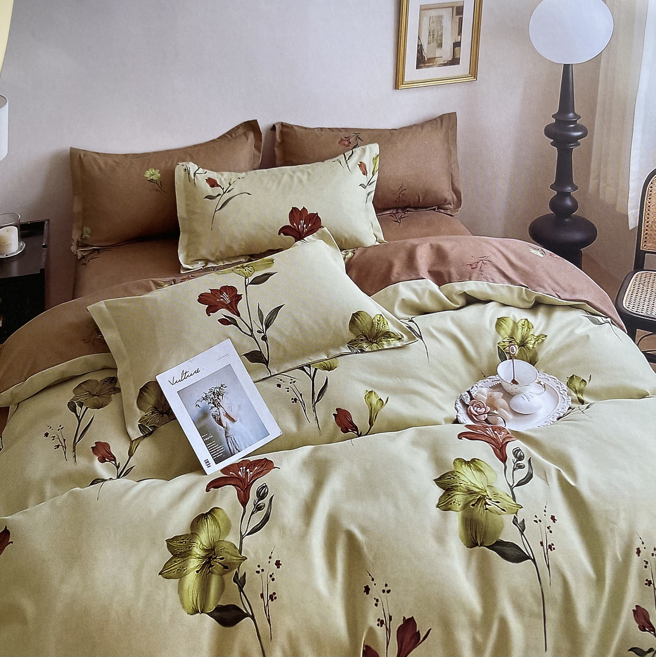 Полуторна (півтораспальна)150х220- підодіяльник, фланелева постільна білизна, простирадло з резинкою по колу, фото 1