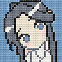 Алмазна мозаїка Се Лянь - Небесне Благословення | Xie Lian - Tian Guan Ci Fu Mini