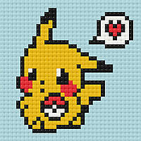 Алмазна мозаїка Пікачу - Покемон | Pikachu - Pokemon Mini