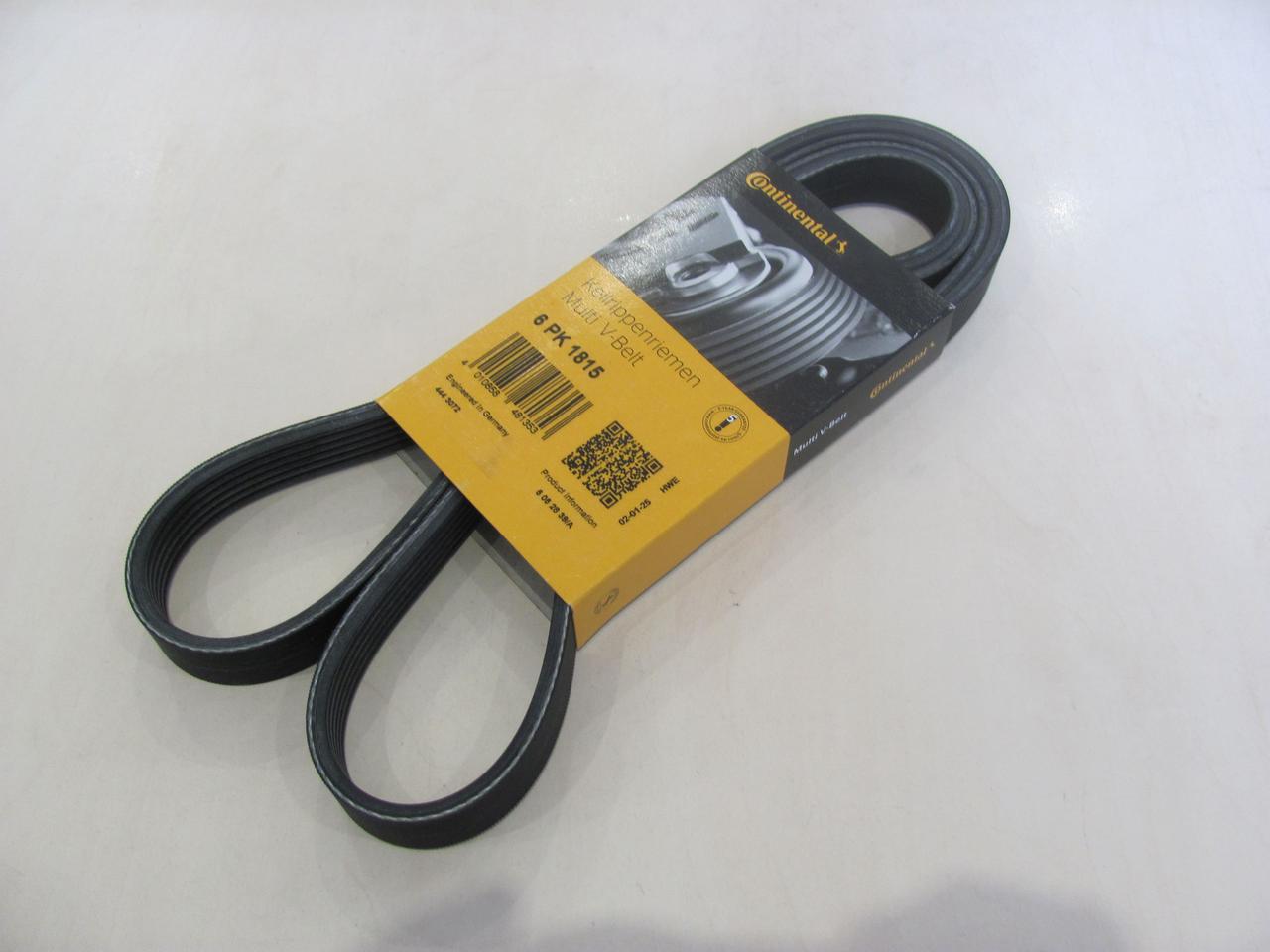 Ремінь генератора Fiat Doblo 1.9JTD | +AC | CONTITECH 6PK1815, фото 1