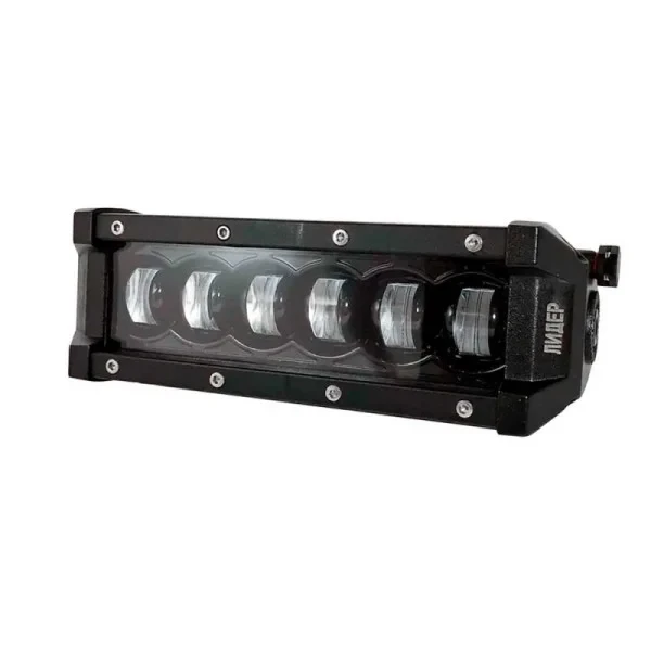 Світлодіодна LED-балка F1 27вт 6LED (18 см) Чітка світлотінева межа Ближнє світло надяскравий