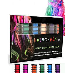 Набір крейди для волосся із 6 шт. Hair Chalk