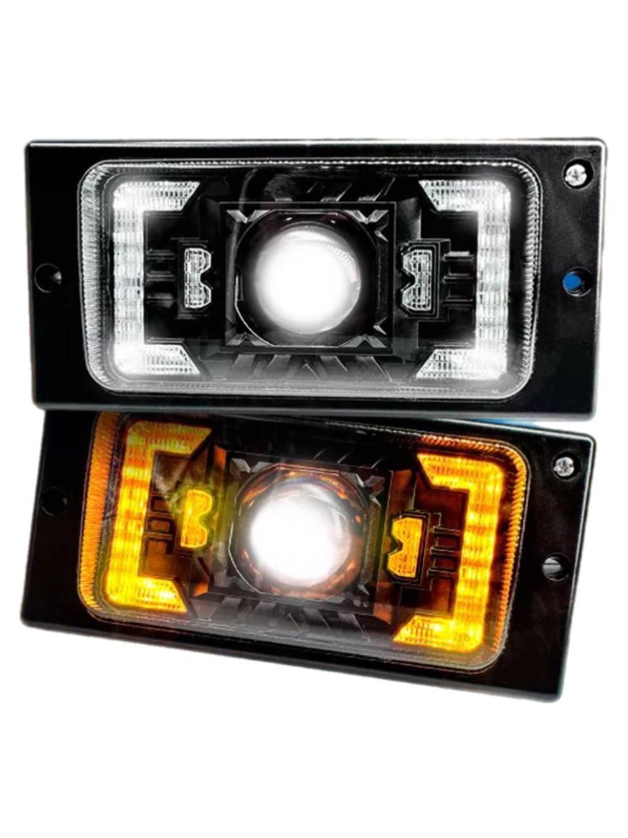 Протитуманні фари лазерні Ближній+Дильний LED ВАЗ 2110 2113-2114 2123 ДХО 120 ват, фото 1