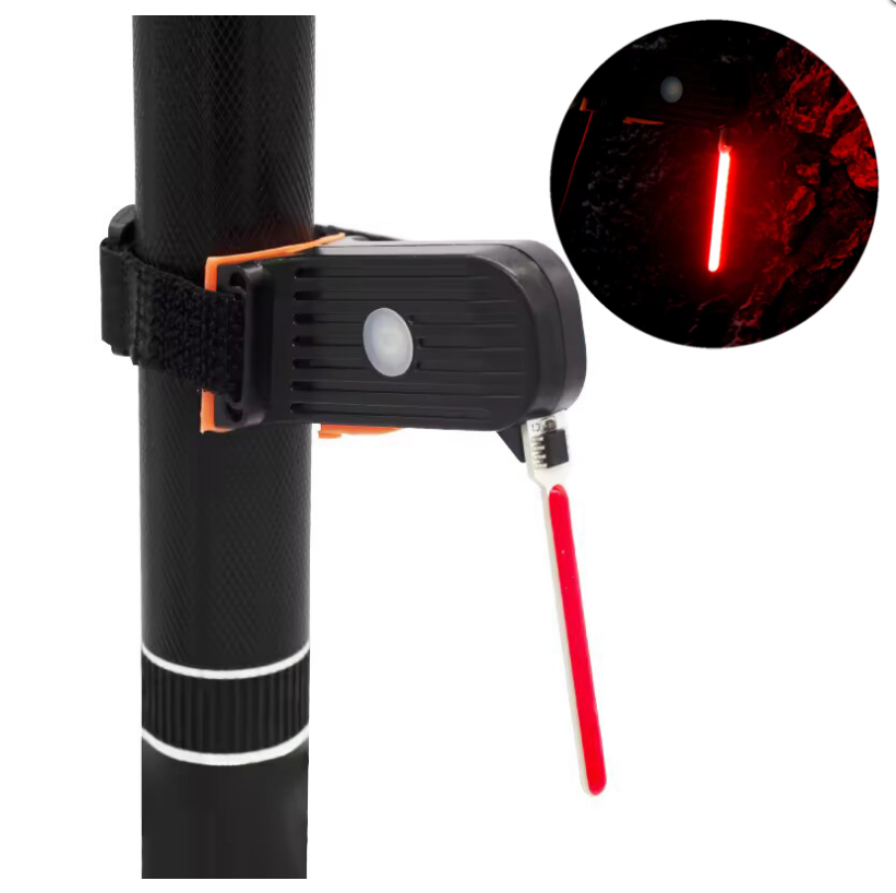 Велофонарь 8821-LED, Li-Ion акум., ЗУ micro USB, фото 1