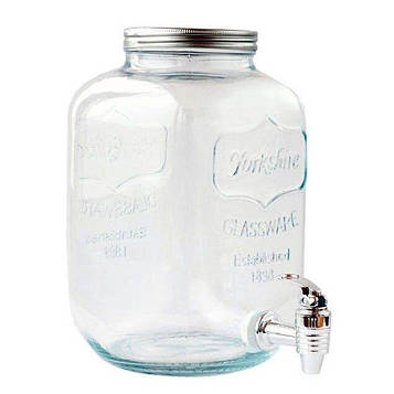 Лимонадник Yorkshire 8л з пластиковим краном Код/Артикул 186 York8C