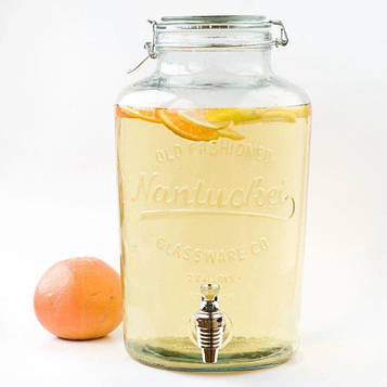 Лимонадник Nantucket 7.5л з пластиковим краном Код/Артикул 186 N75C